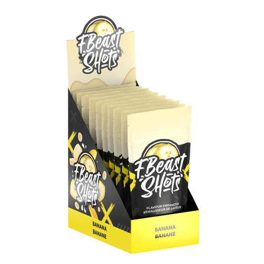 F Beast Shots - Banane (10 bouteilles/carton)
