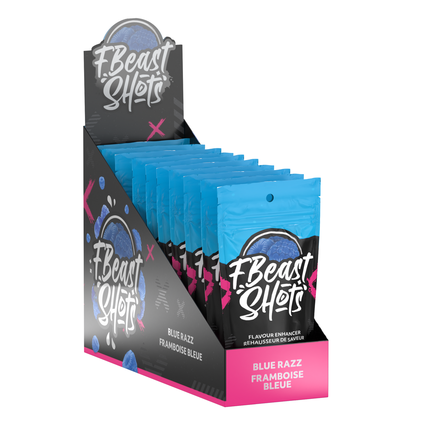 F.Beast - Flavour Shot - [10 Retail Units per Carton] - Blue Razz