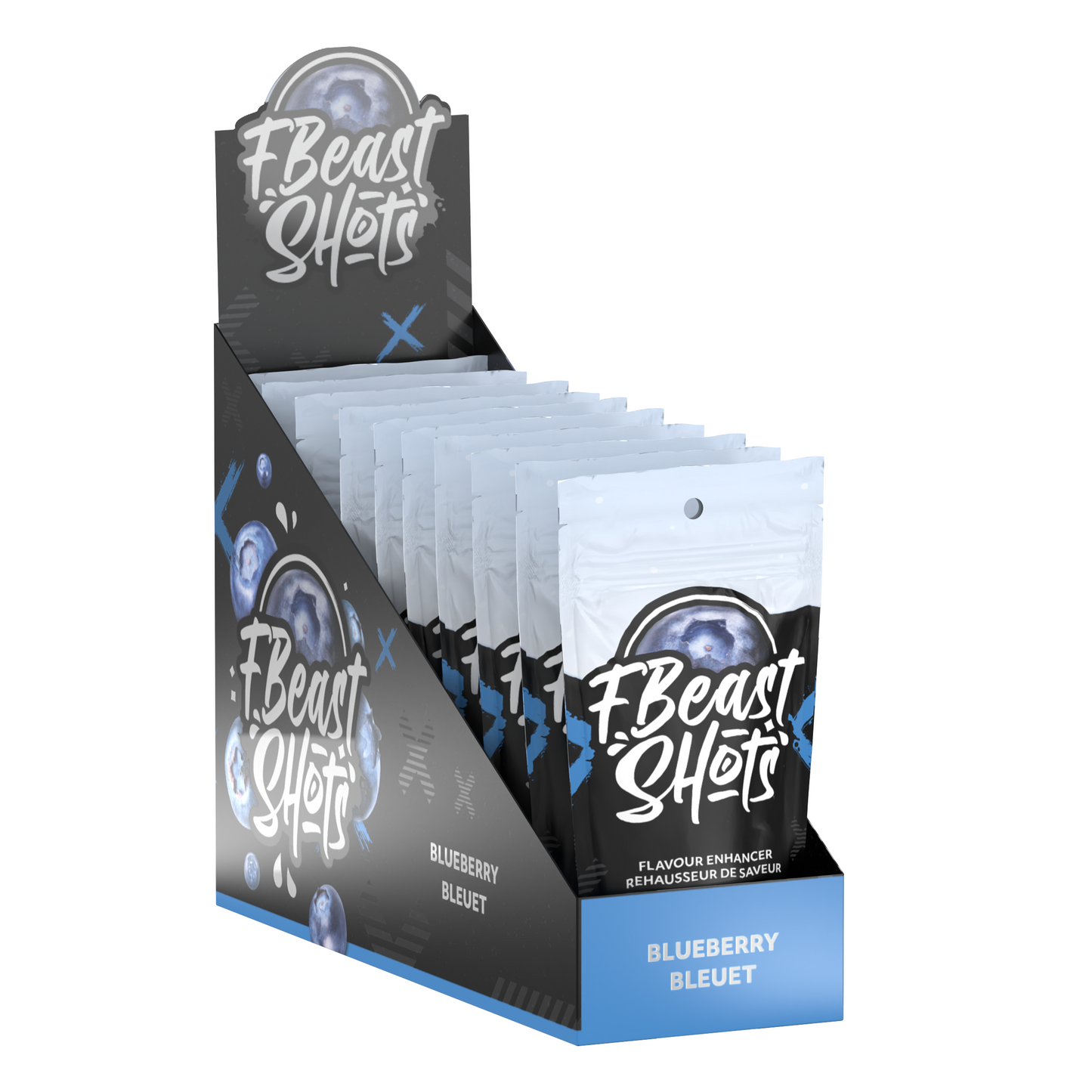 F.Beast - Flavour Shot - [10 Retail Units per Carton] - Blueberry
