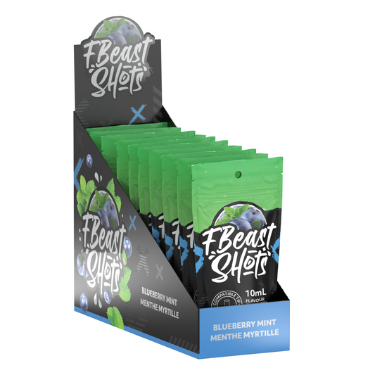 F.Beast - Flavour Shot - [10 Retail Units per Carton] - Blueberry Mint