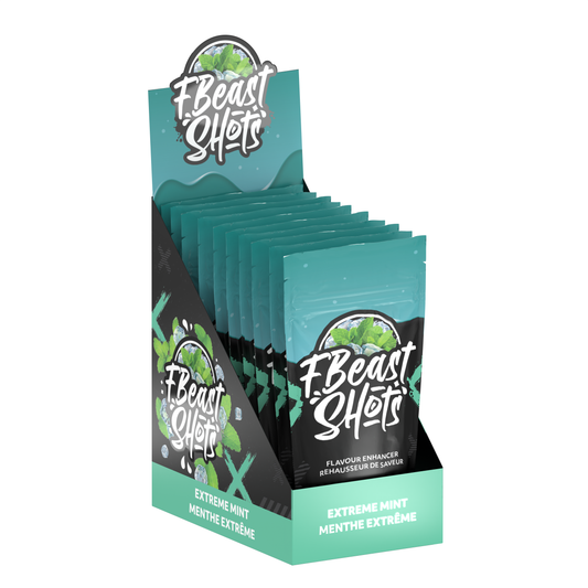 F Beast Shots - Menthe Extrême (10 bouteilles/carton)