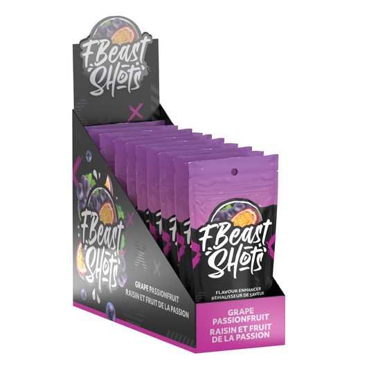 F.Beast - Flavour Shot - [10 Retail Units per Carton] - Grape Passionfruit
