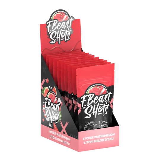F Beast Shots - Litchi Melon D'eau (10 bouteilles/carton)
