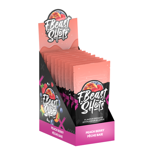 F Beast Shots - Pêche Baie (10 bouteilles/carton)