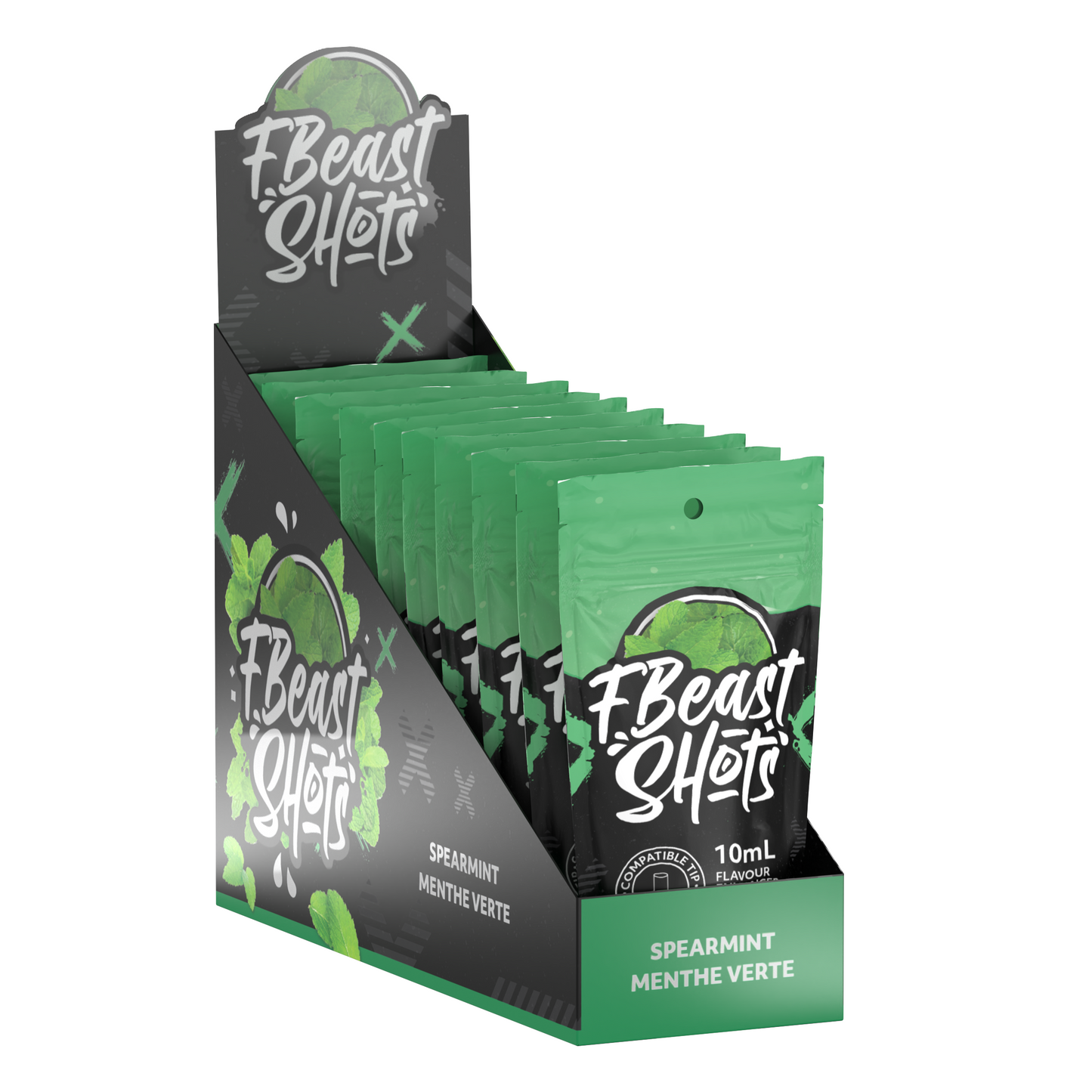 F.Beast - Flavour Shot - [10 Retail Units per Carton] - Spearmint