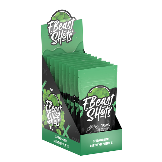 F Beast Shots - Menthe Verte (10 bouteilles/carton)