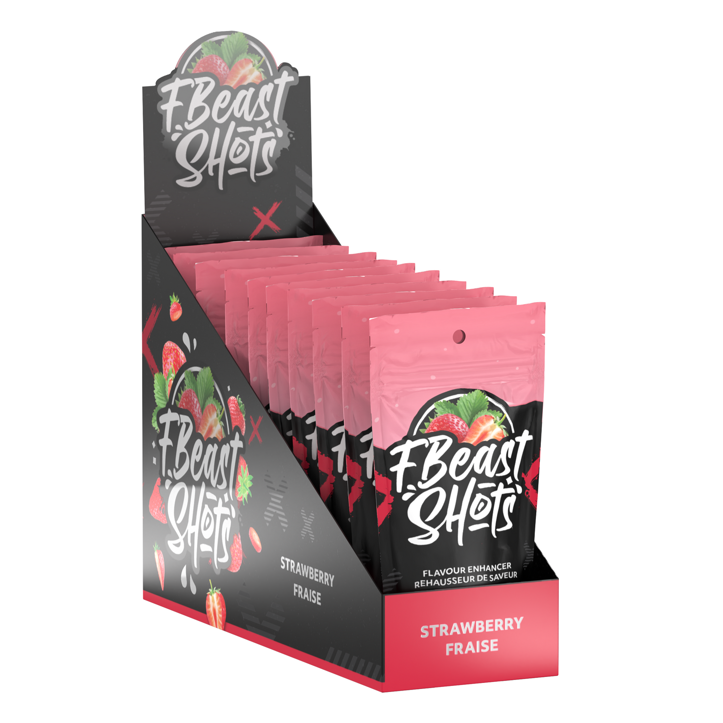F.Beast - Flavour Shot - [10 Retail Units per Carton] - Strawberry