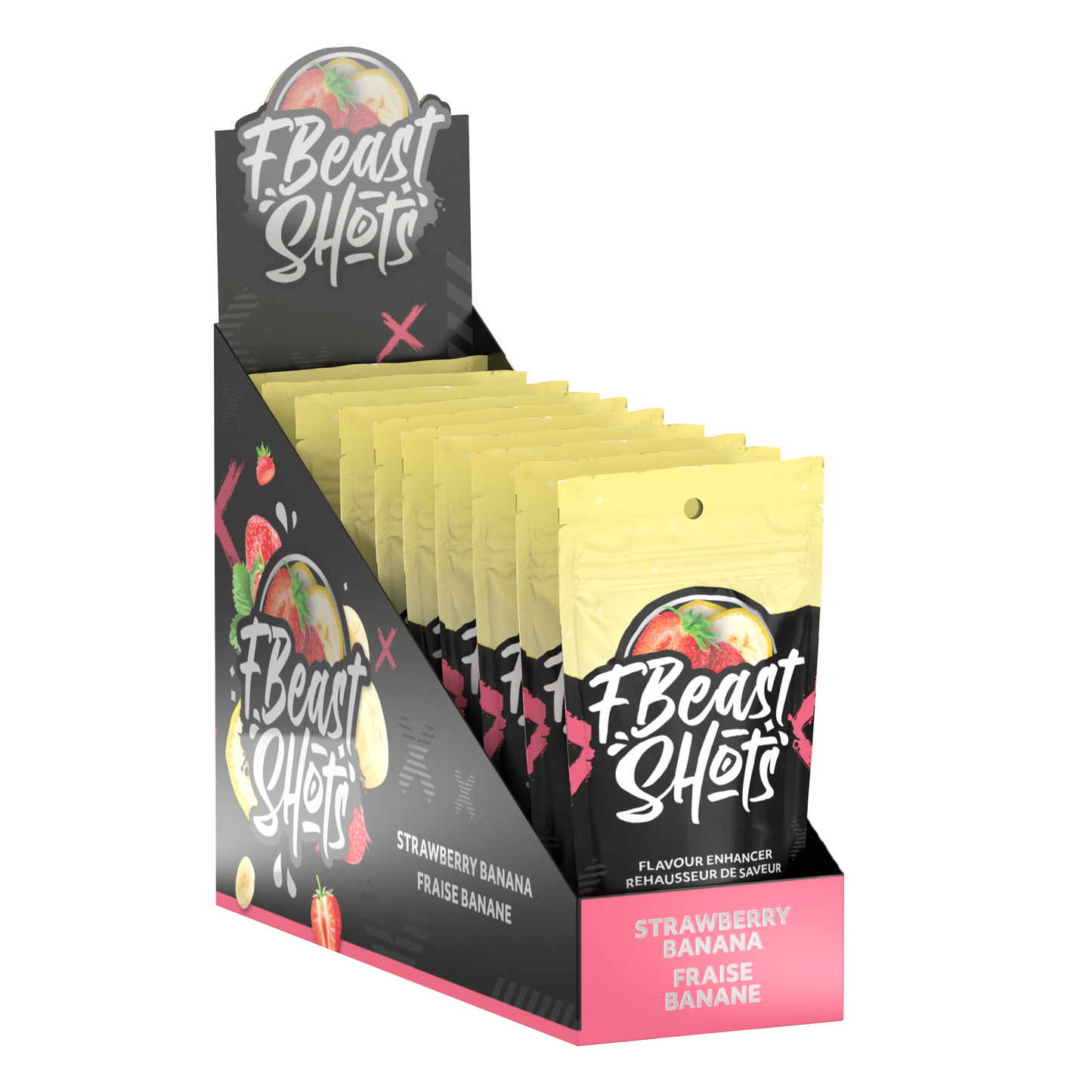 F.Beast - Flavour Shot - [10 Retail Units per Carton] - Strawberry Banana