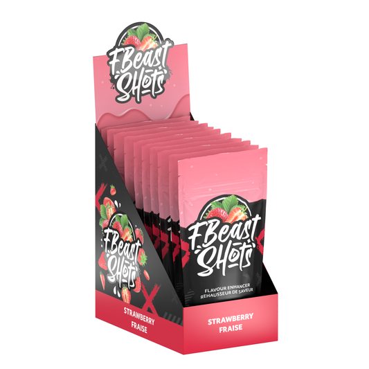 F Beast Shots - Fraise (10 bouteilles/carton)