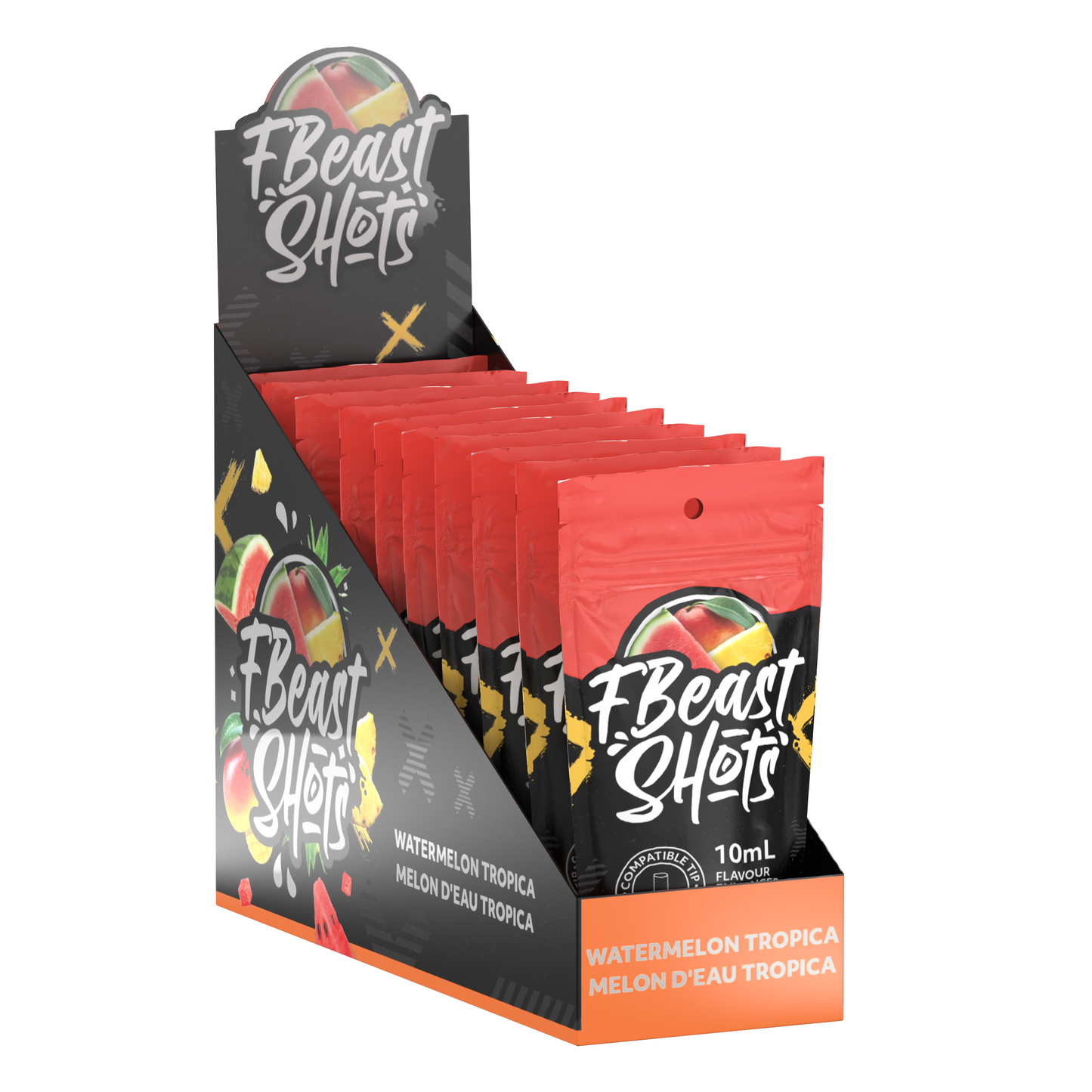 F Beast Shots - Melon D'eau Tropica (10 bouteilles/carton)