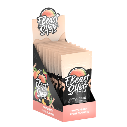 F Beast Shots - Pêche Blanche (10 bouteilles/carton)