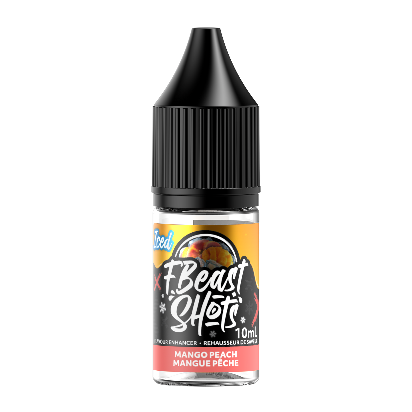 F Beast Shots - Pêche Mangue Glacé (10 bouteilles/carton)