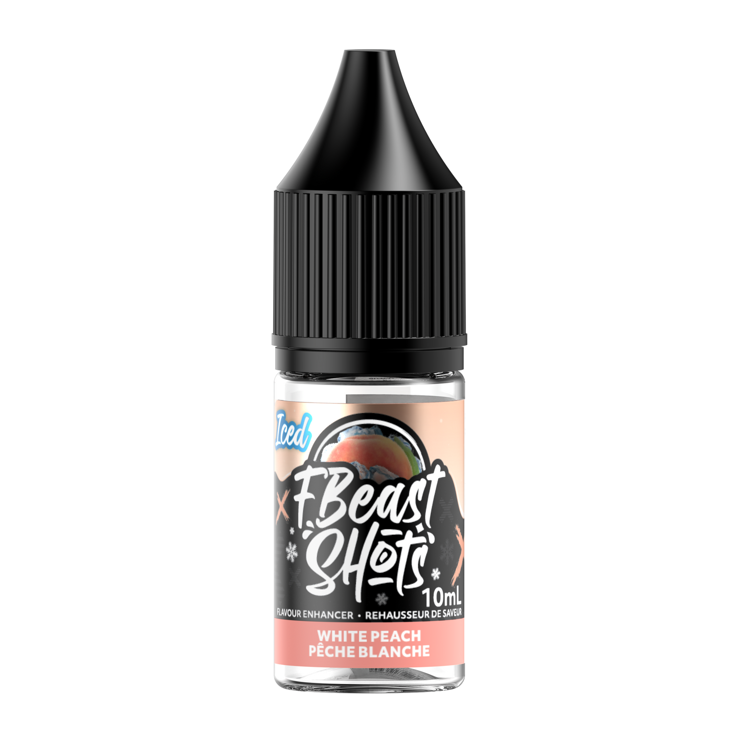 F Beast Shots - Pêche blanche Glacé (10 bouteilles/carton)